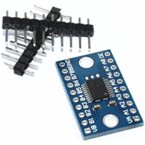 3.3V 5V TXS0108E 8 Channel Logic Level Converter Convert TTL Bi-directional Mutual Convert