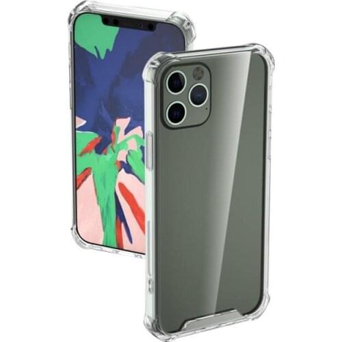 Transparent Shockproof Soft Silicone Case For IPhone 12 Mini Pro ProMAX 2020 Case Silicone Protect Cover For Smartphone