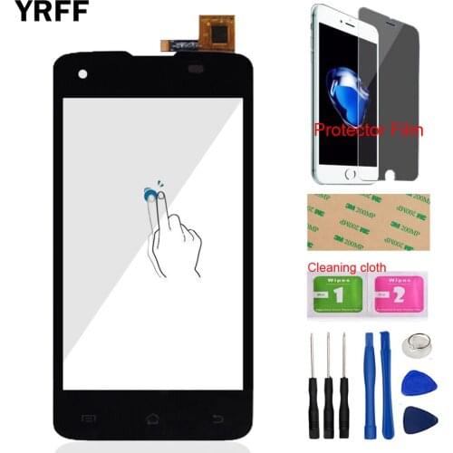 4.0'' Mobile Phone Touch Panel Sensor Front Glass For DNS S4006 S 4006 Touch Screen Digitizer Panel Glass Tools + Protector Film