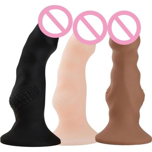 Silicone Dildo Realistic Penis Anal Expansion Vagina Masturbation Suction Cup Butt Plug Men Prostate Massage Sex Toy For Couples