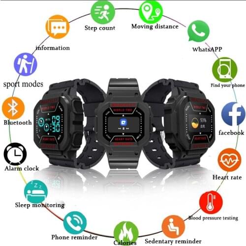 I3 Plus Smart Watch Wristwatches Men Women Blood Pressure Monitor Fitness Tracker-pedometer Smartwatch For IOS Android Phone
