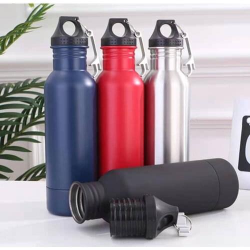 Custom LOGO 304 Stainless Steel Vacuum Cup Tumbler 12 oz Beer Can Cooler with Bottle Opener