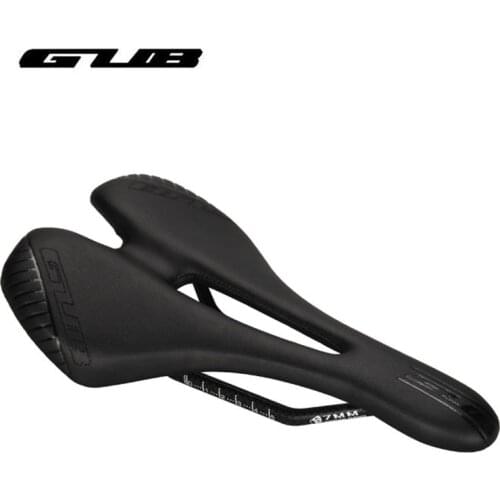 GUB 1159 Carbon Fiber Bike Saddle Ultralight Breathable Bicycle Saddles MTB Road Bike Leather Seat Cushion Bicycle Accessories