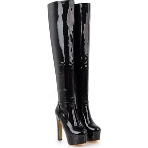 BLWBYL 2021 NEW Sexy Over The Knee Boots Pointed Toe Lage Size 34-49 Autumn Winter Women Long Boots Tenis Feminino Shoes Woman