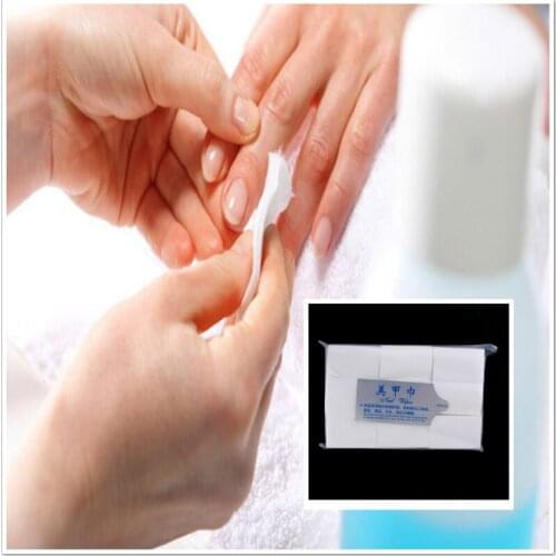 1 pack (1000 pieces) lint-free napkins, used for manicure wipes, removing gels, varnishes, nail polish, cleansers, cotton pads