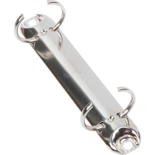 2-Hole Metal Binder File Folder Spiral Binding Clip For Scrapbook Album Notebook