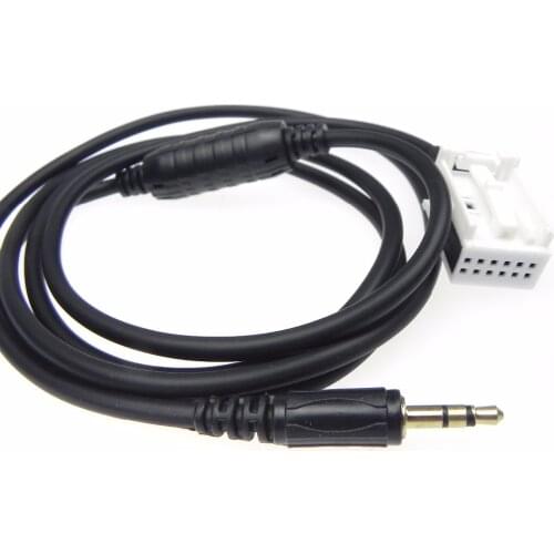 5pcs High Quality Mercedes /Benz W203 W245 C Class APS NTG Audio 20 30 50 3.5mm Audio Music AUX Input Cable Adapter