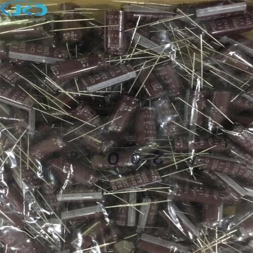 50pcs/lot 6.3v 3300uf NCC 10*25 high-frequency low-impedance aluminum electrolytic capacitor 3300uf 6.3v NIPPON CHEMI-COM