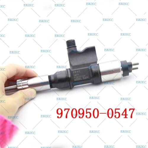 ERIKC 970950-0547 (8981518370) auto diesel engine parts common rail injector assembly 9709500547 for Isuzu N-Series 4HK1 5.2L
