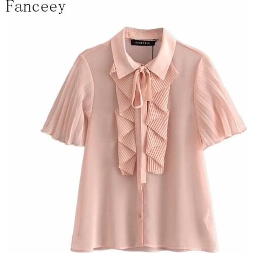 Офисные блузки Fanceey China At AliExpress
