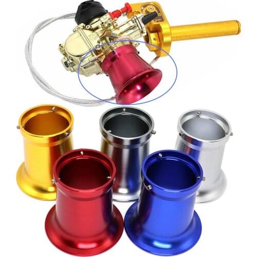 HOT SALES!!! 55mm Motorcycle Carburetor Air Filter Interface Wind Cup Horn Velocity Stack