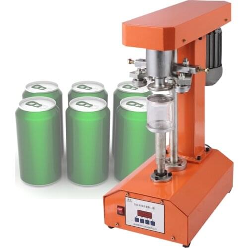 Best Selling Stainless steel Semi-Automatic sealing machine cans tin cans aluminum cans sealing machine microcomputer version
