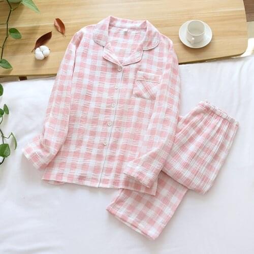 Couples Matching Pajamas Set Cotton Pyjama Feminino Pijamas Mujer Ropa Conjuntos Clothes Loungewear Femme Plus Size Ensembles