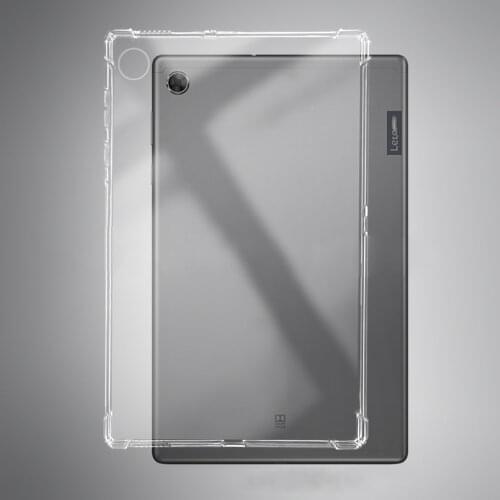 Shockproof Silicone Case For Lenovo Tab M10 FHD Plus 10.3'' TB-X606F TB-X606X TPU Flexible Bumper Clear Transparent Back Cover