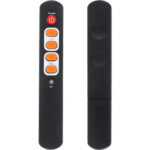 IR 433 MHz Smart TV Remote Control 6 Buttons Smart Remote Controller Duplicate Powered by AAA batteries for TV STB DVD DVB HIFI