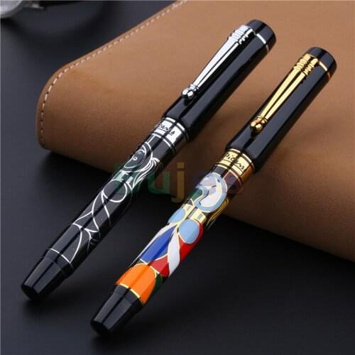 Picasso Adult Business Office Pen, 90 Gold Pen Signature Pen, Student Calligraphy Pen In Gift Box, 0.7mm Pen Tip Elegant Pen