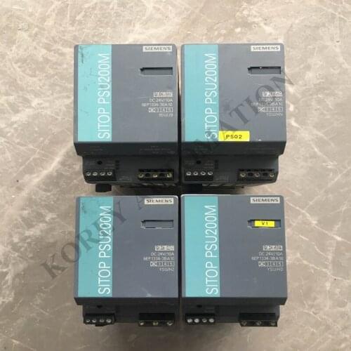 SIEMENS PSU200M POWER SOURCE 6EP1334-3BA10 USED GOOD IN CONDITION GOODS IN STOCK