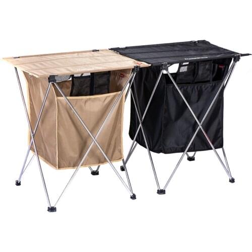 Naturehike Outdoor Aluminum Alloy Folding Table Ultralight Portable Multi-function Camping Picnic Table NH19JJ084