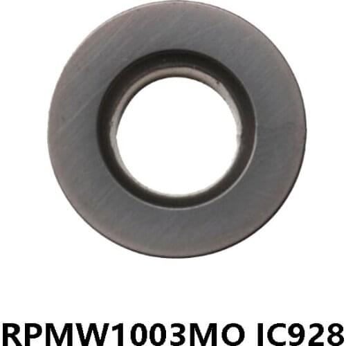 Iscar RPMW1003MO IC928 RPMW 1003 RPMW1003 MO Lathe Cutter Turning Tools CNC Carbide Inserts Round processing Steel 10pcs/box