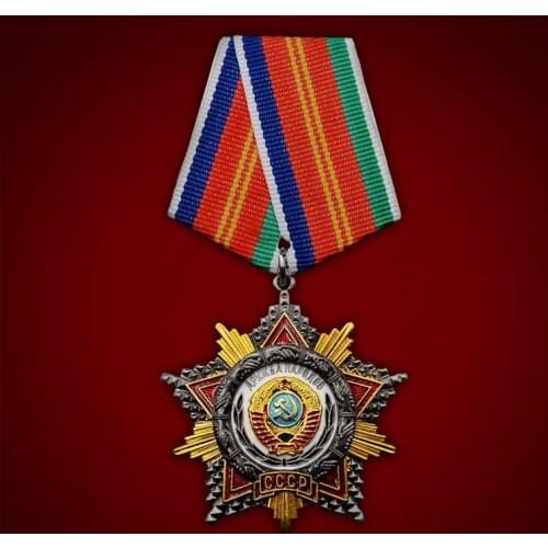 Top Quality CCCP Medal Russia USSR The Order of Friendship of Peoples Metal Vintage Classics Badge Emblem