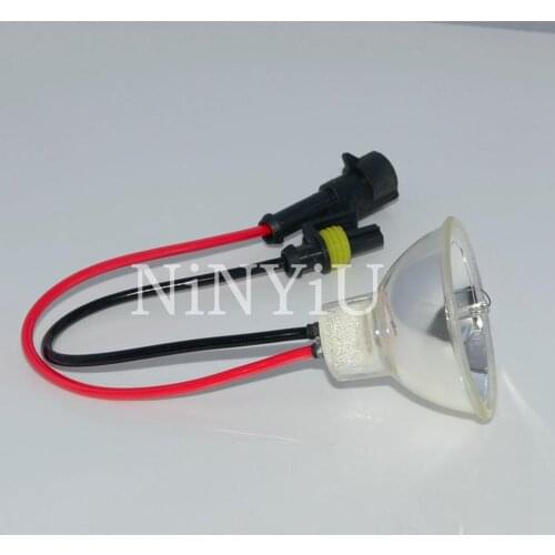 50W Xenon Lamp With Connector Mini Otorhinolaryngology Light Bulb Endoscope Fiber Optic Detector Light Bulb