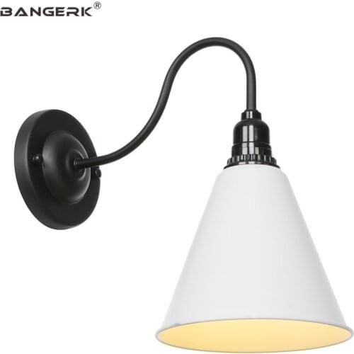 American Industrial Wall Light Fixtures Loft Decor Retro Wall Sconce Lights Iron White Switch Bedside Wall Lamp Home Lighting