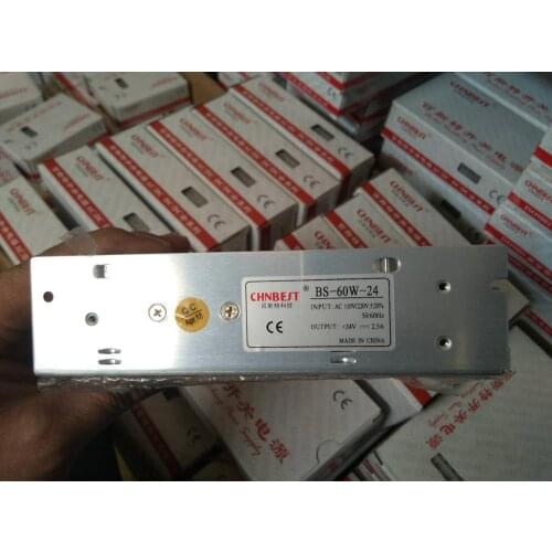 Chn best BS-60W-DC24V switching power supply 60W/24V regulated power supply conversion transformer switch