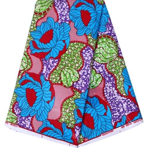 Diy wax fabrics Best ghana wax african wax fabric ankara print fabric wedding wax african fabric Blue Red Green flowers waxs