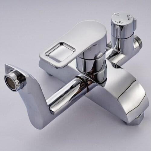 L16081 High Quality Brass Material and Chrome Finishing Bath and Shower Tap