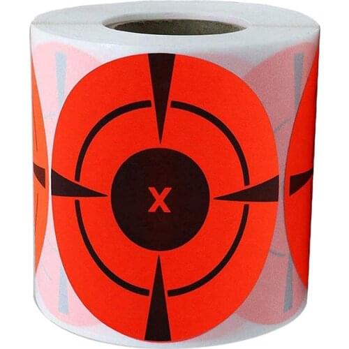 Target Stickers (Qty 125Pcs 3 inch) Self Adhesive Targets for Hunting Targets