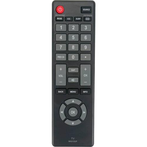 Beyution New NH312UP Replaced Remote Control fit for Sanyo TV FW55D25F FW40D36F FW43D25F FW50D36F FW32D06F