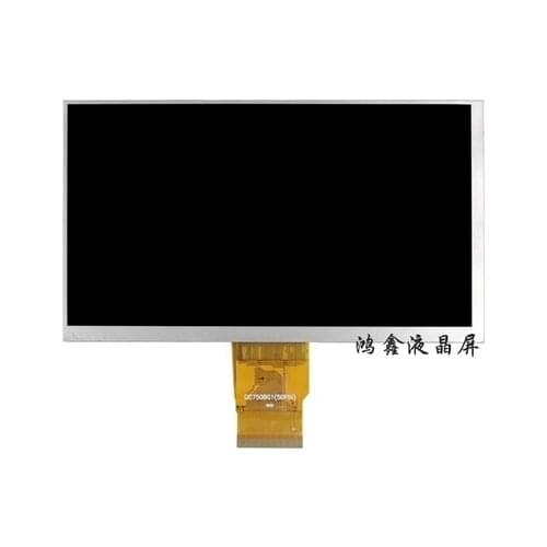 New Tsinghua Tongfang TFTC Series N737 LCD Inner Screen GQ QC750BG1 (50PIN) RXD LCD Screen