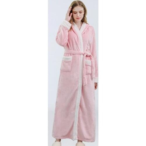 ONTINVA Women's Winter Bathrobes