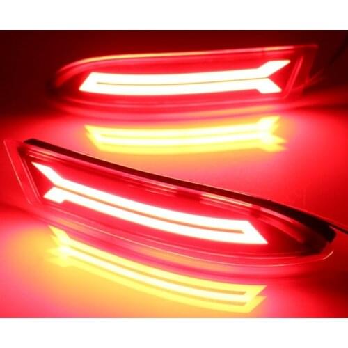 New Arrival LED Rear Bumper Reflector for Toyota Avanza High Quality LED Rear Bumper Lights for Toyota Avanza 2015 2016