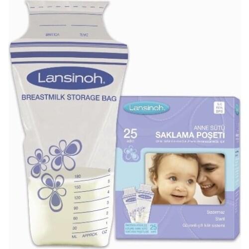Lansinoh Milk Storage Bags 25 Pcs