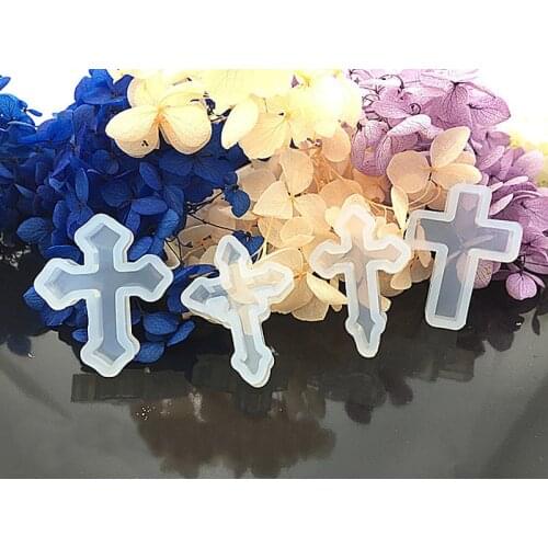 Transparent Silicone Mould Key Cross DIY Mold Decorating Collection