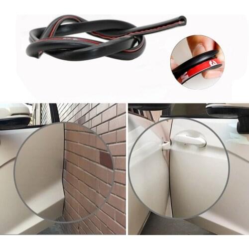 Car Styling door edge rubber scratch Stickers for citroen c1 mazda 6 volvo xc60 v60 v40 s60 fiat ducato vw touran Accessories