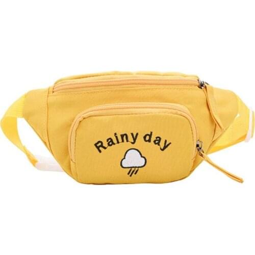 Portable Waist Bag Fanny Pack Pouch Sport Belt Hip Chest Crossbody Shoulder Purse for Kids Children