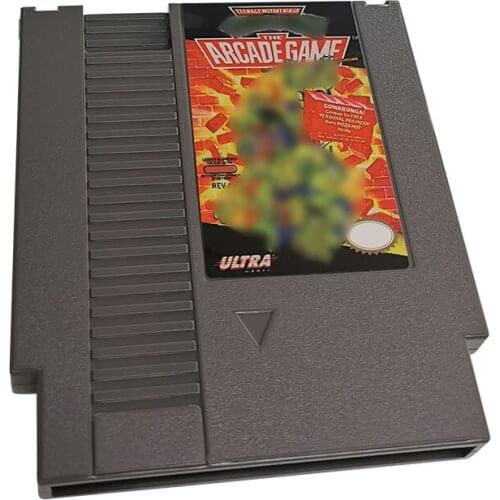 Tmnt2-Game Cartridge For NES Console 72 Pins 8bit Single card