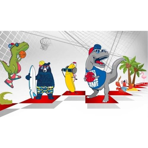 WDBH Custom photo 3d wallpaper Music rock sport cartoon background home decor living room 3d wall murals wallpaper for walls 3 d