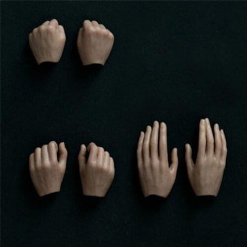 Worldbox 1/6 Male Hand Model Three Type Shape Gesture Fit 12" Man Action Figure Body Dolls