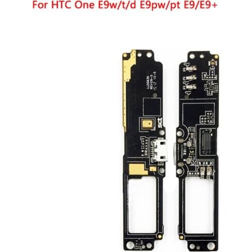 100% New For HTC One E9 E9+ E9W Charger Charging Dock Port USB Connector Flex Cable Replacement