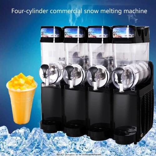 Factory Price Two Cylinder Slush Machine Commercial Industrial Snow Melting Machine 110V 220V Cold Drink Machine