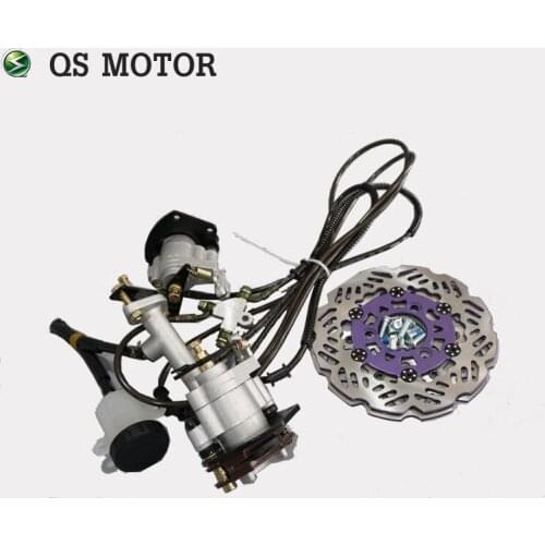 1 tow 2 foot hydraulic disc brake caliper assembly for electric tricycle car