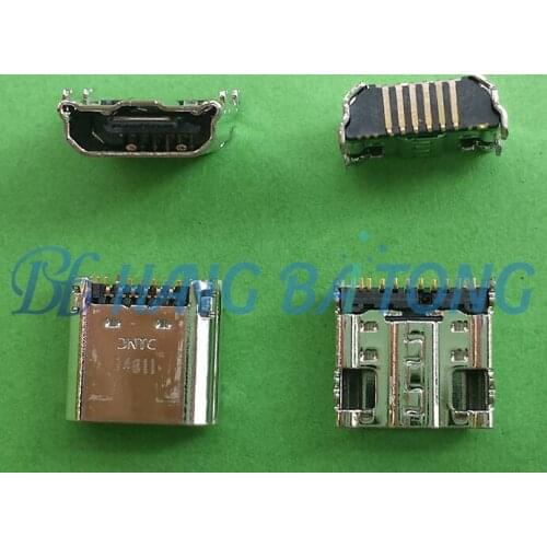 10 pcs new Dock micro usb jack socket Connector charger Charging Port For Samsung Galaxy Tab 3 7.0 T210 T211 SM-T211 SM-T210