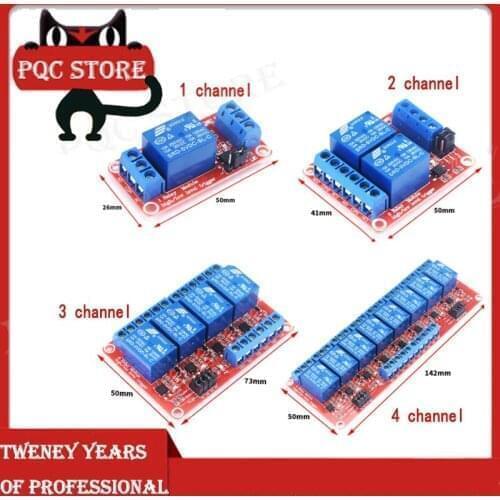 12v 1 2 4 8 channel relay module with optocoupler Relay Output 1 2 4 8 way relay module for arduino In stock