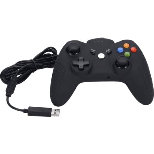 2PCS USB Wired Game Controller For xbox360 Gamepad Joypad Joystick