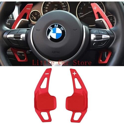 Paddle Shifter Extensions Aluminum Steering Wheel Paddle Shifter For BMW X1 X2 X3 X4 X5 X6 F22 F30 F31 F33 F34 F15 F16 F25 F26