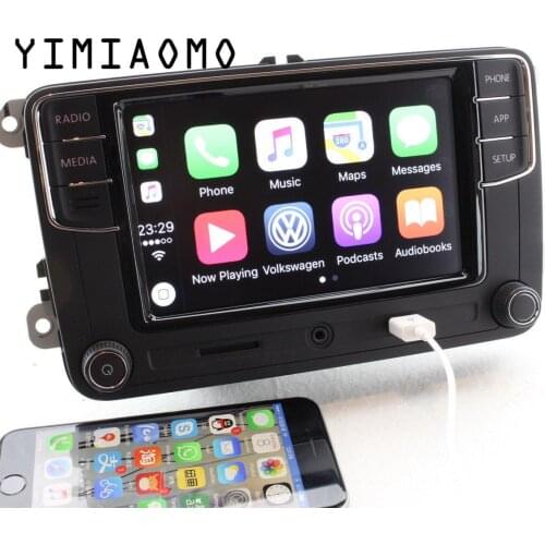 New Carplay RCD330 MIB Car Radio Mirrorlink 17G 035 280 Player For VW Golf 5 6 Jetta MK5 MK6 Polo Passat B6 B7 CC Tiguan Touran