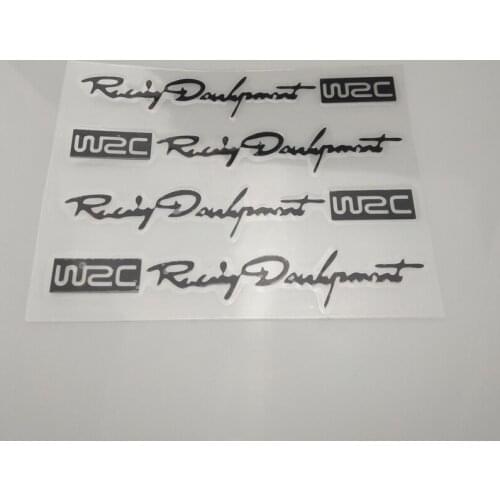 Car-styling WRC Logo Door Handle Reflective Stickers for Kia Rio K2 K3 K5 K4 Cerato,Soul,Forte,Sportage R,SORENTO,Mohave,OPTIMA